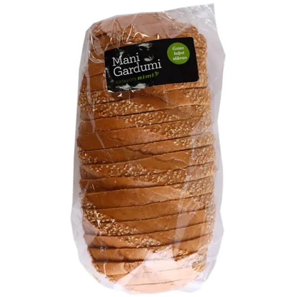 Baltmaize ar sezamu un sviestu  300g