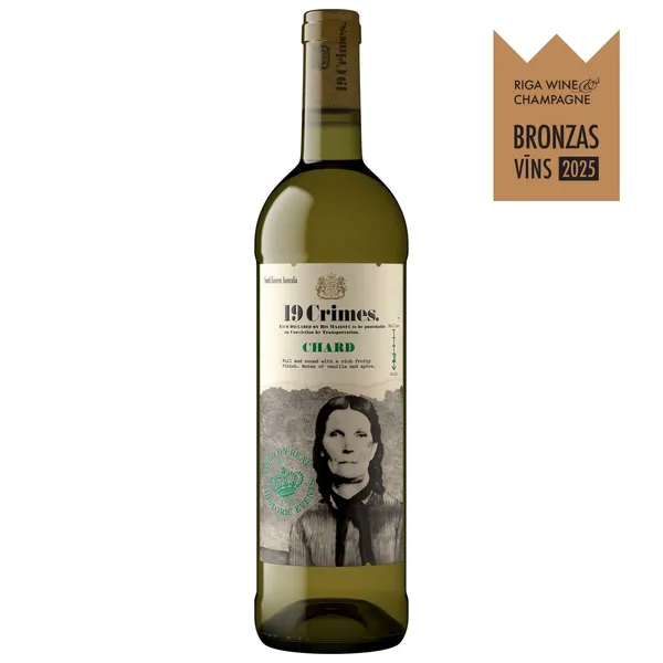 Baltvīns 19 Crimes Chardonnay 13% 0,75l