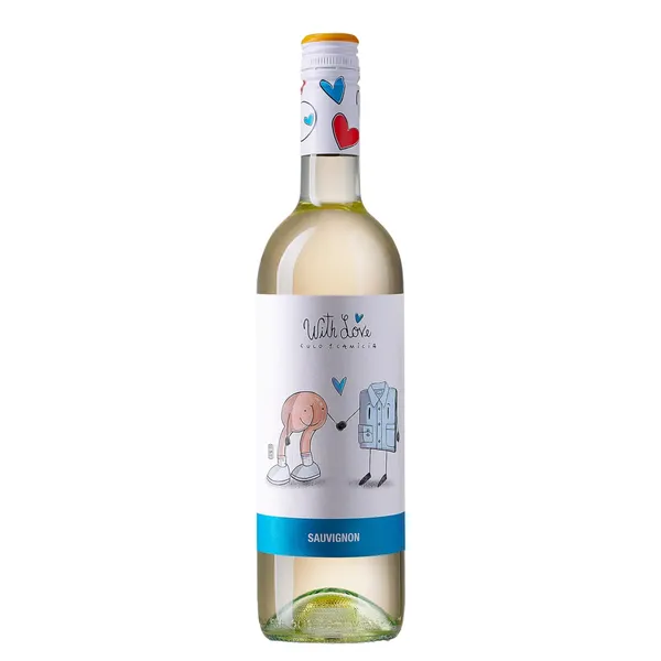 Baltvīns With Love Culo&Camicia Sauvignon BIO 13% 0,75l