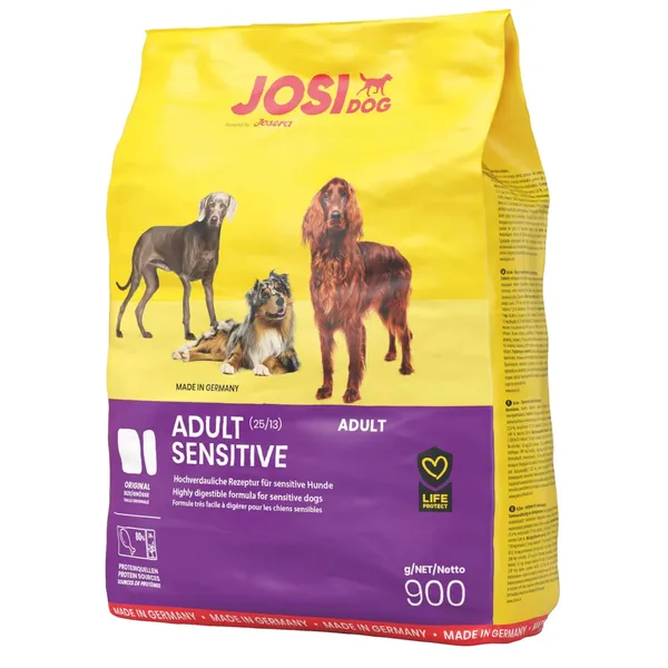 Barība suņiem Josera Premium JosiDog sausā Adult Sensitive 900g