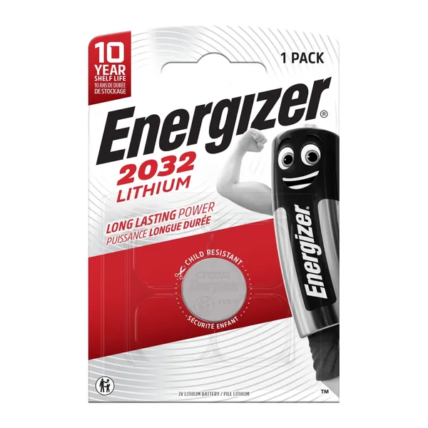Baterijas Energizer Lithium CR2032 3V 1 gab.