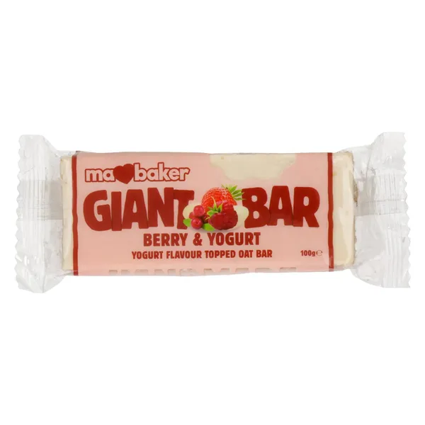 Batoniņš MaBaker auzu pārslu augļu ar glazūru 100g