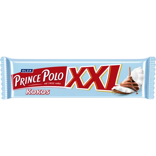 Batoniņš Prince Polo kokosriekstu 45g