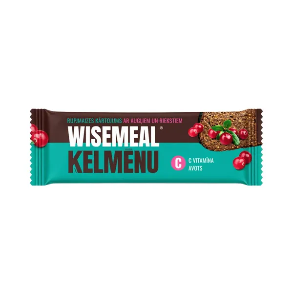 Batoniņš Wisemeal ar rupjmaizi un C vitamīnu 40g
