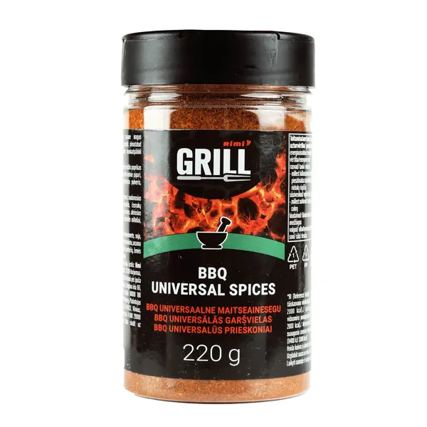 BBQ garšvielas Rimi universālās 220g