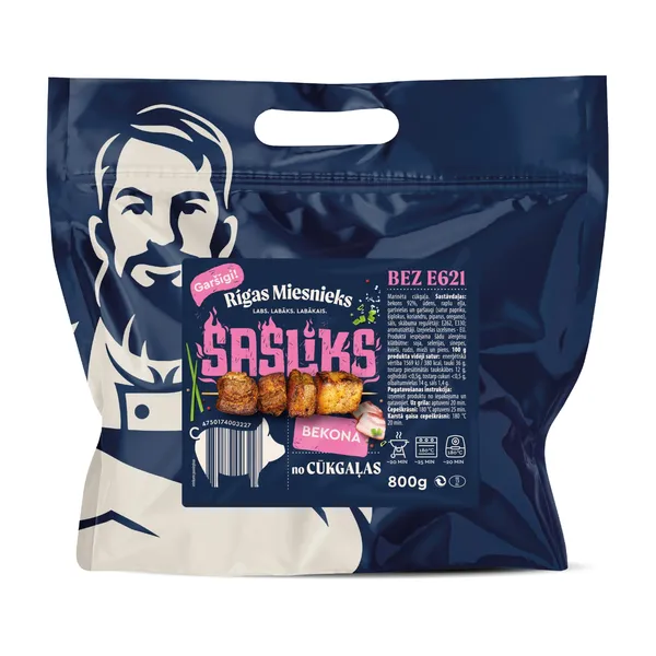 Bekona šašliks Rīgas Miesnieks 800g