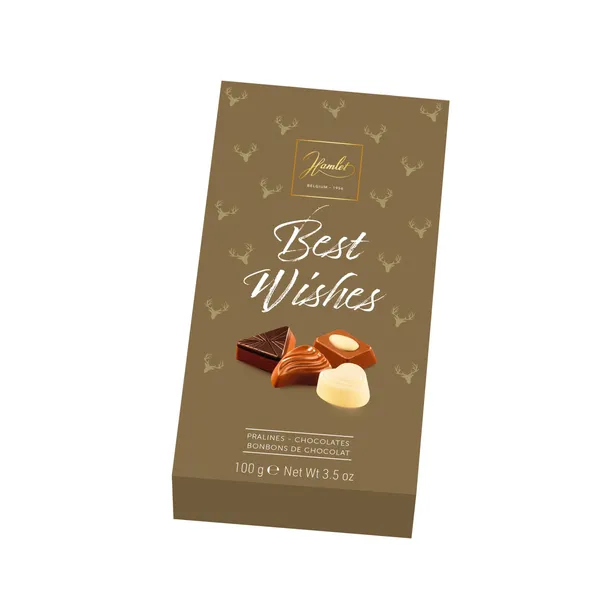 Beļģu šokolāde Hamlet Wishes 100g