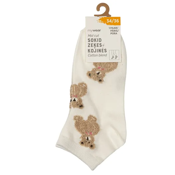 Bērnu zeķes ar lācīšiem Mywear 34/36