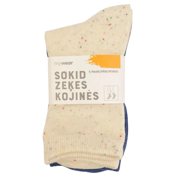 Bērnu zeķes Borrby Neps 5pāri 34/36 SS26