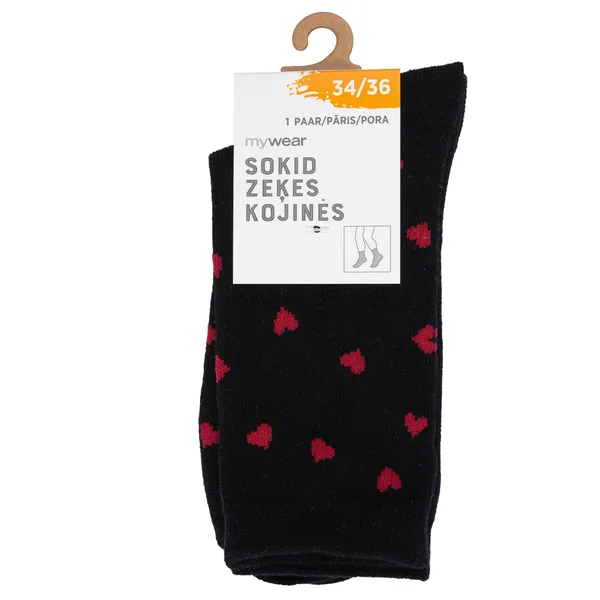 Bērnu zeķes Mywear ar sirsniņām 28/30, 31/33, 34/36 SS26