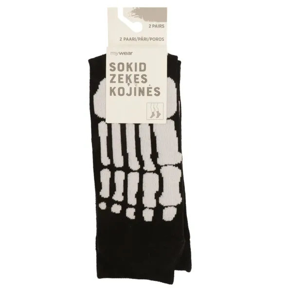 Bērnu zeķes Mywear skelets 30/34 2p HW26
