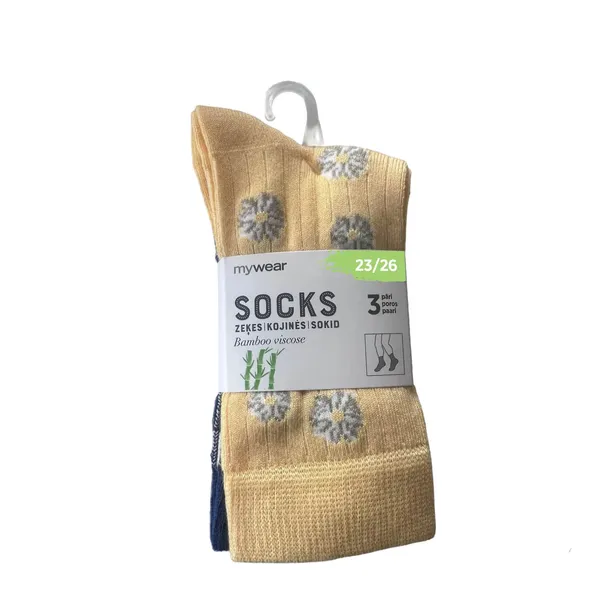 Bērnu zeķes Mywear tumšas 3 pāri 23/26