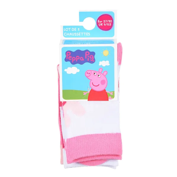 Bērnu zeķes Pepa Pig 3 gab 23/34 SS26