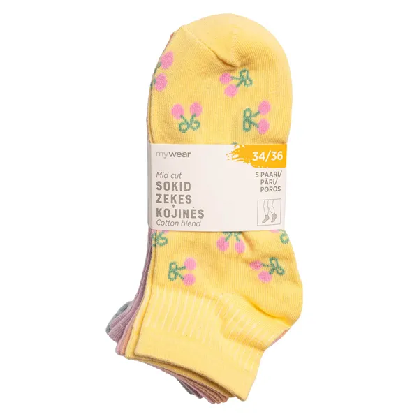 Bērnu zeķes Toarp 5pāri 34/36 SS26