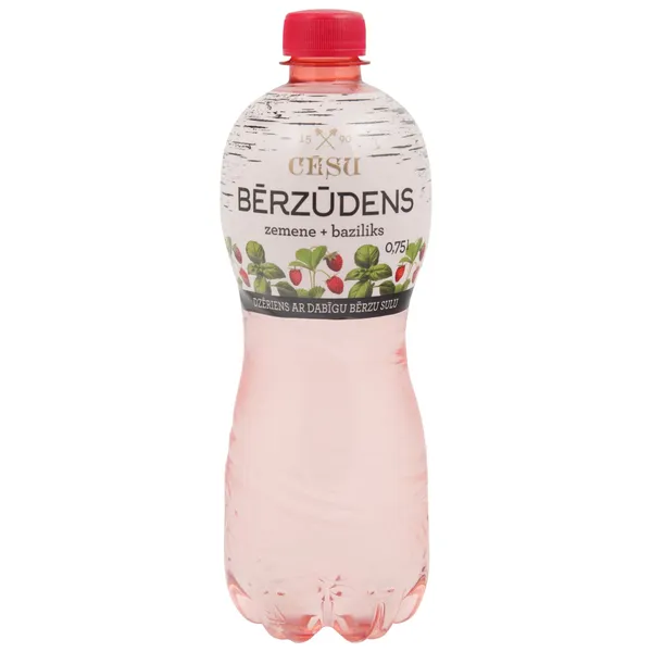 Bērzūdens Cēsu zemeņu-bazilika 0,75l