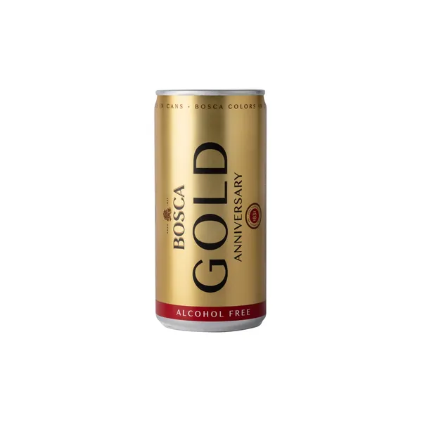 Gāzēts aromatizētais bezalkoholiskais vīna dzēriens Bosca Anniversary Gold pussaldais 0,2l