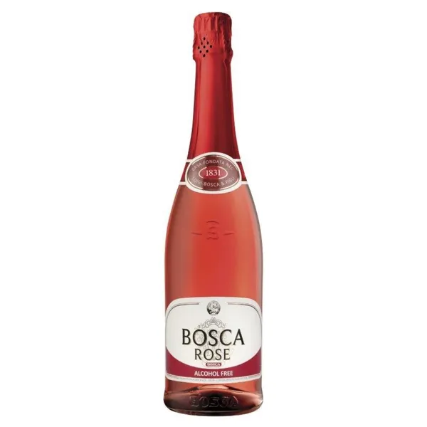 Bezalkoholiskais vīns Bosca Rose pussaldais 0,75l
