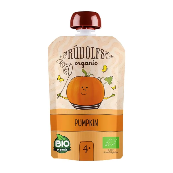 Biezenis Rūdolfs Ķirbju zīdaiņiem no 4 mēnešu vecuma BIO 90g