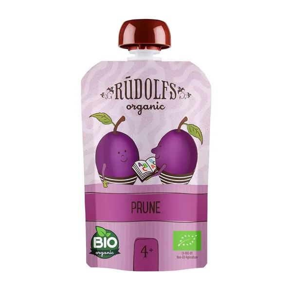 Biezenis Rūdolfs Žāvētu plūmju zīdaiņiem no 4 mēnešu vecuma BIO 90g