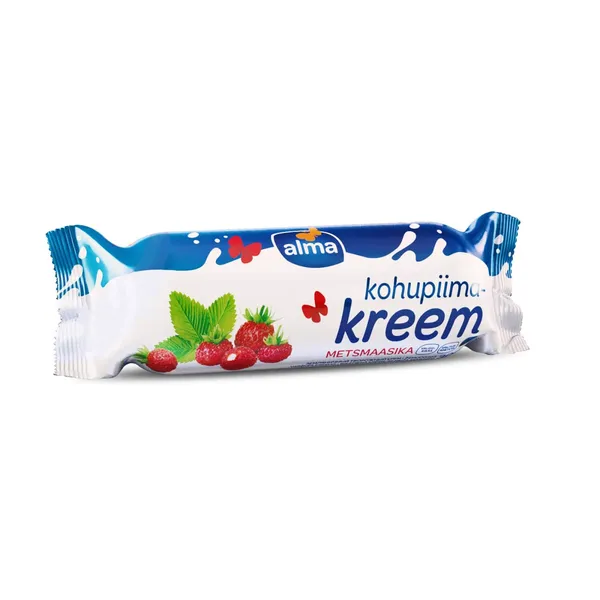 Biezpiena krēms Alma ar meža zemenēm 300g