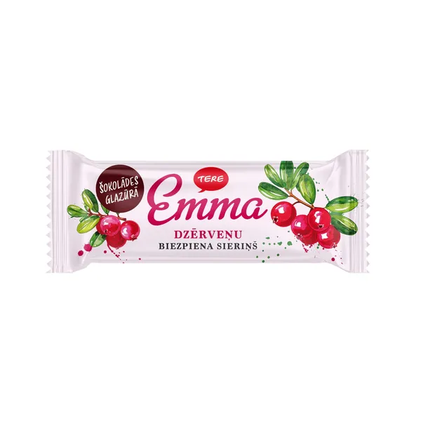 Biezpiena sieriņš EMMA ar dzērvenēm 40g