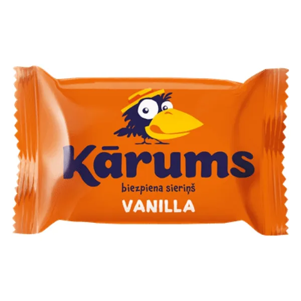 Biezpiena sieriņš vaniļas 45g, Kārums