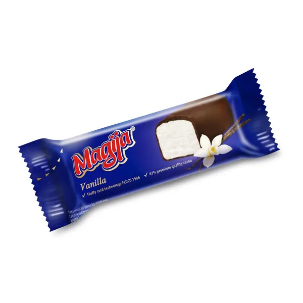 Biezpiena sieriņš Magija vaniļas glazēts 23,4% 45g