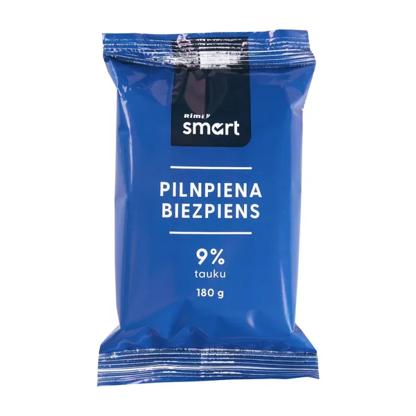 Pilnpiena biezpiens Rimi Smart 9% 180g