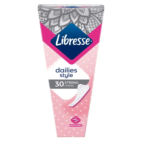 Biksīšu ieliktnīši Libresse String 30gab.