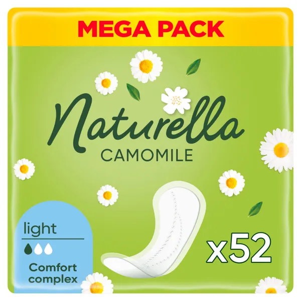 Biksīšu ieliktnīši NATURELLA LIGHT 52 gab