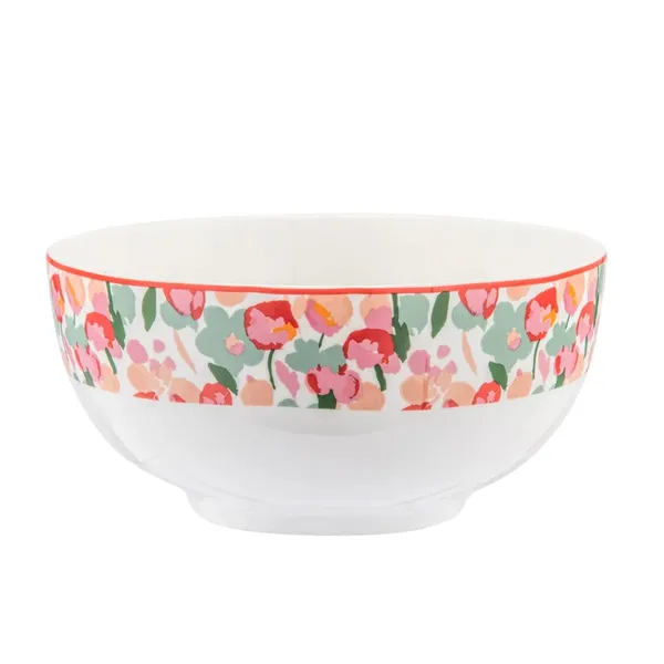 Bļoda AltomDesign ar ziedu dekoru 14cm 600ml ES26