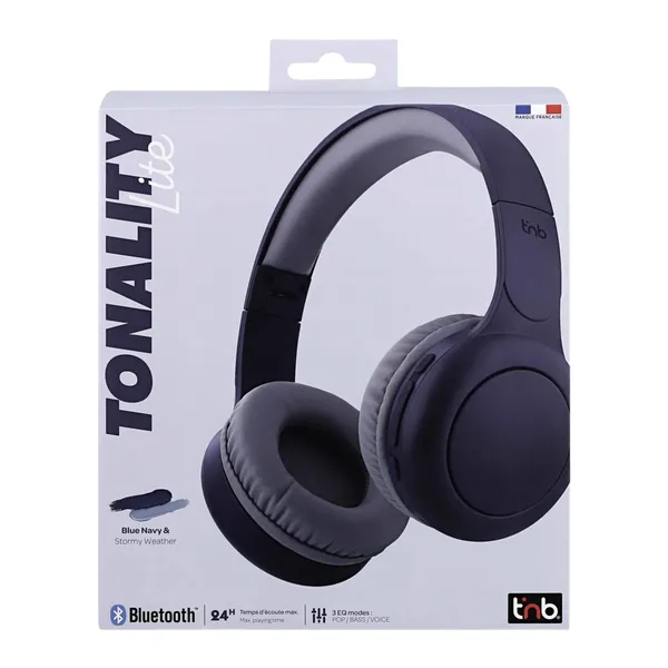 Bluetooth austiņas TnB tumši zilas AW26