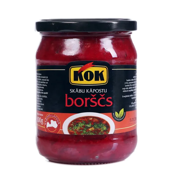 Zupa Borščs, skābu kāpostu 500g, KOK