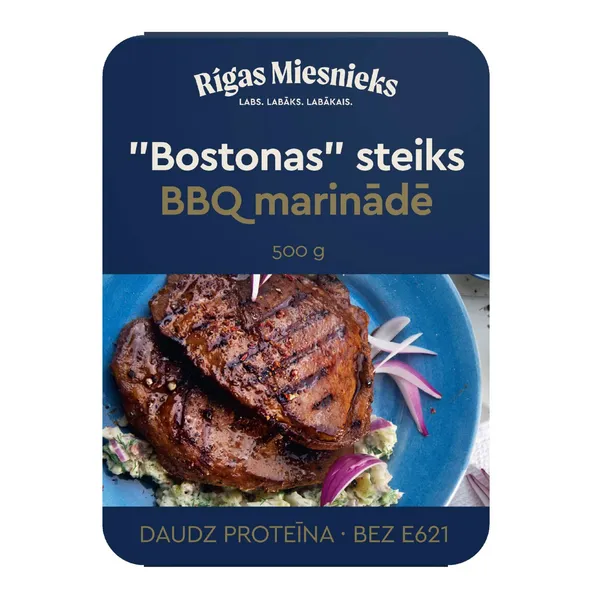 Bostonas steiks Rīgas Miesnieks barbekjū marinādē 500g