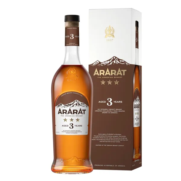 Brendijs Ararat 3* 40% 0,7l