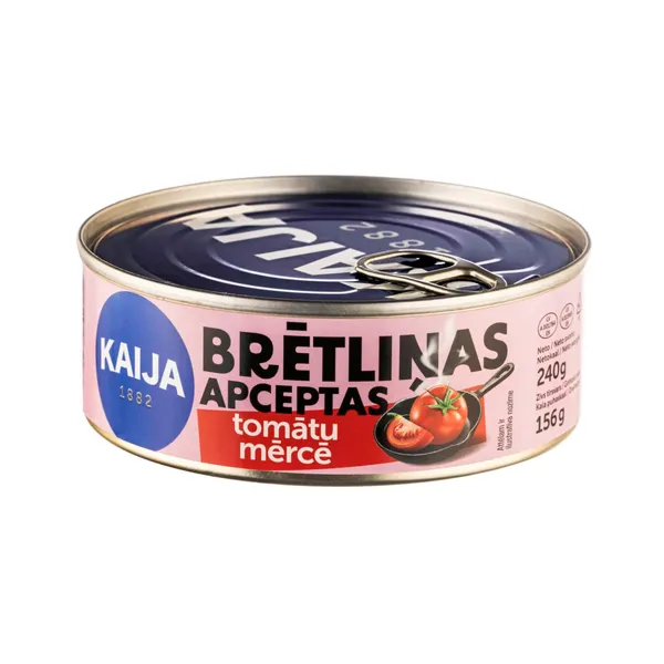 Brētliņas tomātu mērcē 240g/144g