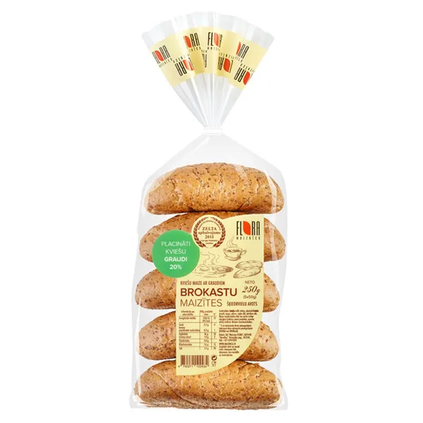 Brokastu maizītes Flora 5gab. 250g