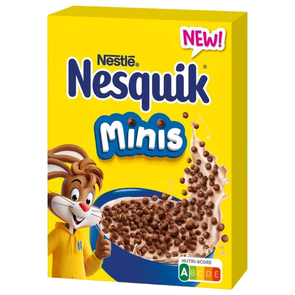 Brokastu pārslas Nesquik Minis ar kakao garšu 300g