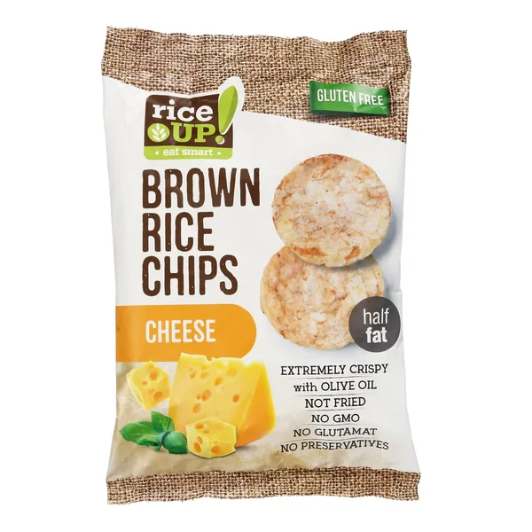 Brūno rīsu čipsi ar sieru 60g
