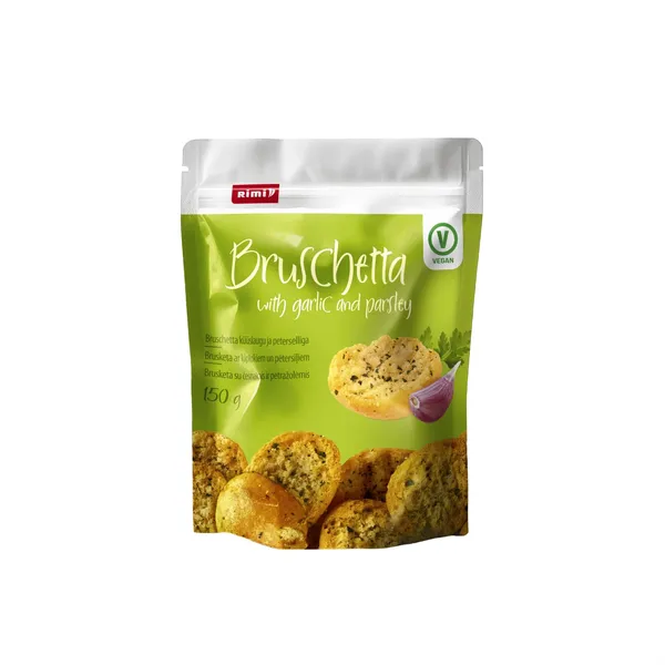 Brusketa Rimi ar ķiplokiem, pētersīļiem 150g