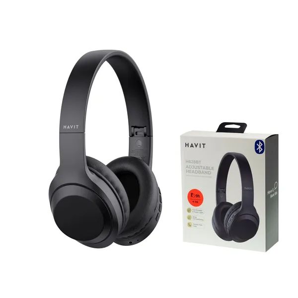 Uzlādējamas bt austiņas fm/msd/9h Havit dot 628