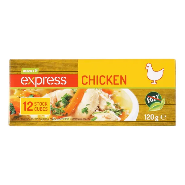 Buljona kubiņi Rimi ar vistas gaļas garšu 120g