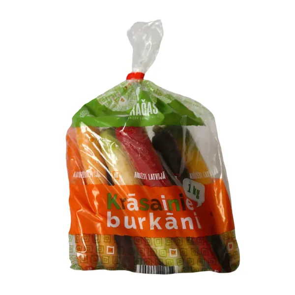 Burkāni krāsainie 1kg , gab