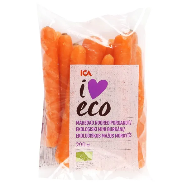 Burkāni mini 200g I Love ECO