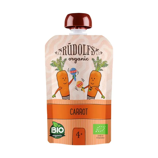 Burkānu biezenis Rūdolfs zīdaiņiem no 4 mēnešu vecuma BIO 90g