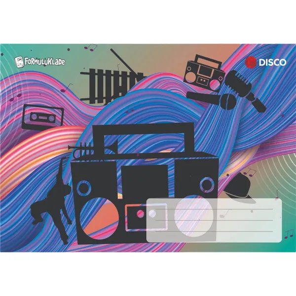 Burtnīca Disco mūzikai 14lp LV BS26