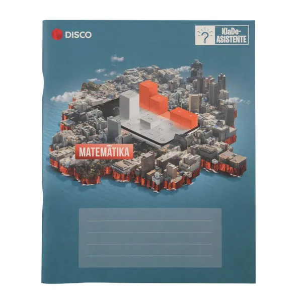 Burtnīca Disco palīgs 32lp LV, krāsa un dizains var atšķirties BS26
