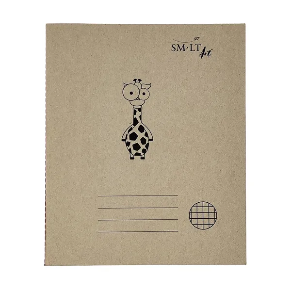 Burtnīca SMLT ART rūtiņu šūta 32lp 70gsm