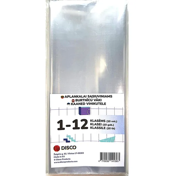 Burtnīcu vāciņi Disco LT LV EE