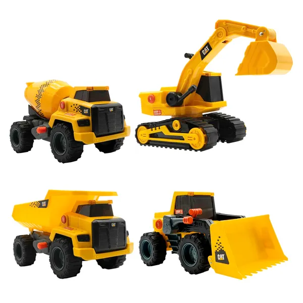 Būvniecības transportlīdzeklis Cat Power Haulers Dump Truck 2.0 83353 krāsa un dizains var atšķirties